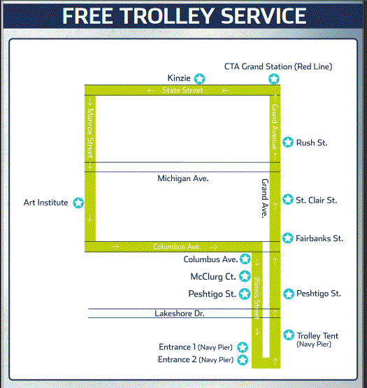 Free Chicago Trolleys Chicago on the Cheap