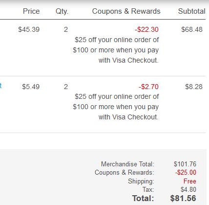 Staples order