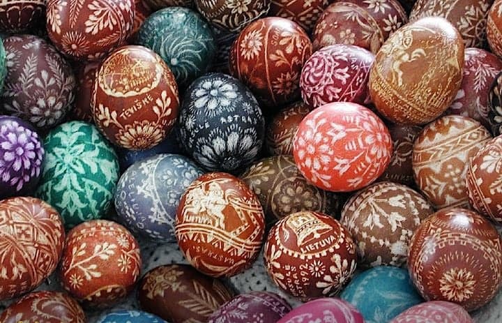 Lithuanian Easter Egg Etching Workshop Chicago On The Cheap